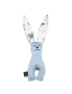 Pozytywki dla dzieci - La Millou Maskotka Królik minky ( Simbo by Maja Hyży - Wind blue ) - miniaturka - grafika 1