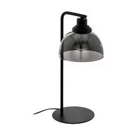 Lampy stojące - Eglo Beleser 98386 lampka stołowa biurkowa 1x60W E27 czarna - miniaturka - grafika 1
