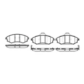 Klocki hamulcowe - Klocki hamulcowe - komplet ROADHOUSE 2318.92 - miniaturka - grafika 1