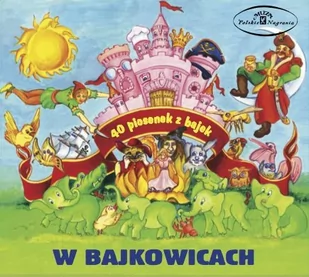 Polskie Nagrania W Bajkowicach 40 Piosenek z bajek CD - Muzyka dla dzieci - miniaturka - grafika 1