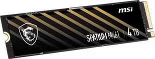 MSI 4TB M.2 PCIe Gen4 NVMe Spatium M461 - Dyski SSD - miniaturka - grafika 1