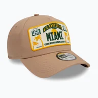 Czapki damskie - Czapka z daszkiem New Era License Plate Eframe med beige WYSYŁKA W 24H 30 DNI NA ZWROT - miniaturka - grafika 1