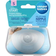 Akcesoria do karmienia - Canpol babies OSŁONKI NA PIERSI EASYSTART MAŁE 18/602 - miniaturka - grafika 1