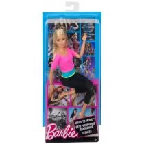 Barbie Mattel Made to Move różowy top DHL82 - Akcesoria dla lalek - miniaturka - grafika 1