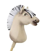 Zabawki i gry sportowe - Hobby Horse Duży koń na kiju Premium - fiord koń fiordzki A3 - miniaturka - grafika 1