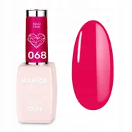 Lakiery hybrydowe - Manica Lakier hybrydowy LED/UV 10ml - Maxi Pink - 068 - miniaturka - grafika 1