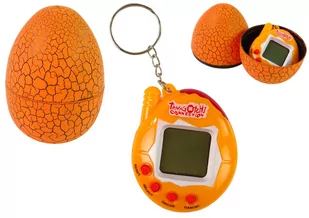 Tamagotchi w Jajku Gra Elektroniczne Zwierzątko Pomarańczowe - Gry planszowe - miniaturka - grafika 1