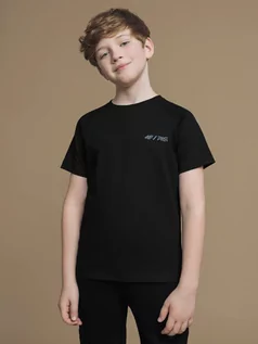 Koszulki dla chłopców - T-shirt z nadrukiem chłopięcy RL9 x 4F - grafika 1