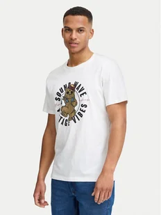 Blend T-Shirt 20717743 Biały Regular Fit - Koszulki męskie - miniaturka - grafika 1