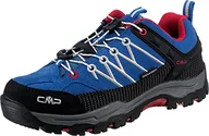 Buty dla chłopców - CMP Rigel, męskie wysokie buty turystyczne, Niebieski kamień kobaltowy, 35 EU - miniaturka - grafika 1