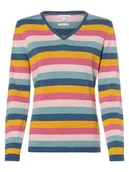 Swetry damskie - brookshire Sweter damski Kobiety Bawełna wielokolorowy w paski, S - miniaturka - grafika 1