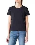 Bluzy damskie - GANT Damska bluza Ctn/Ela Ss Top, Wieczorny niebieski, XS - miniaturka - grafika 1