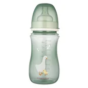 Kubki dla dzieci - CANPOL BABIES Butelka antykolkowa EasyStart PP 240ml GOOSE 35/245 >> 0zł za wysyłkę przy zakupach od 149 zł << - miniaturka - grafika 1