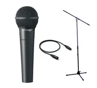 Mikrofony estradowe - Behringer XM8500 + statyw + kabel 3m ♦ 30 DNI NA ZWROT ♦ GWARANCJA DOOR-TO-DOOR ♦ SZYBKA WYSYŁKA - miniaturka - grafika 1