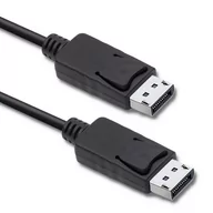 Kable komputerowe i do monitorów - Qoltec Kabel DisplayPort v1.2 męski | DisplayPort v1.2 męski | 4K | 1.5m 50372 - miniaturka - grafika 1