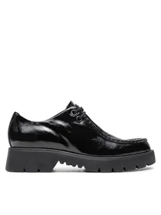 HÖGL Loafersy Sally 8-102415 Czarny - Półbuty damskie - miniaturka - grafika 1