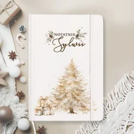 Notesy i bloczki - NOTATNIK Pamiętnik Bożonarodzeniowy Personalizowany - miniaturka - grafika 1