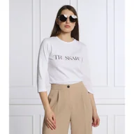 Bluzki damskie - Trussardi Bluzka | Regular Fit - miniaturka - grafika 1