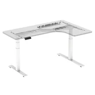 Biurka - Stelaż biurka do gabinetu 125 cm Spacetronik z regulacją wysokości - miniaturka - grafika 1