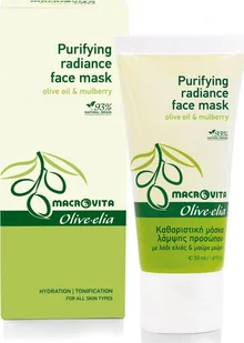 Macrovita MACROVITA OLIVE-ELIA oczyszczająco-rozświetlająca maseczka do twarzy z bio-składnikami 50ml - Maseczki do twarzy - miniaturka - grafika 1