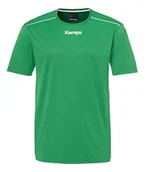 Koszulki i topy damskie - Kempa piłka ręczna poliester koszulka z krótkim rękawem trening top okrągły dekolt dziecięcy zielony rozmiar 116 - miniaturka - grafika 1