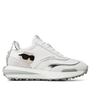 Sneakersy KARL LAGERFELD KL62930N Biały - Sneakersy damskie - miniaturka - grafika 1
