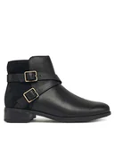 Botki damskie - Clarks Botki Havisham Bay 26182941 Czarny - miniaturka - grafika 1