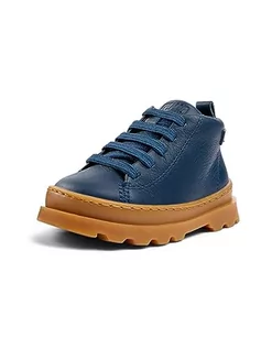 Botki damskie - Camper Brutus First Walkers, Botki Unisex-Bimbi 0-24, Dark Blue, 21 EU - grafika 1