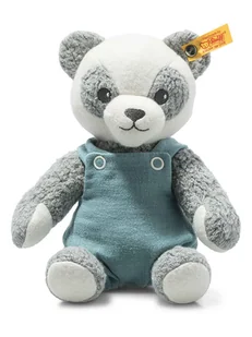 Steiff Maskotka "Paco Panda" w kolorze szarym - 0+ - Maskotki i pluszaki - miniaturka - grafika 1