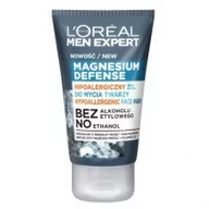 Żele do mycia twarzy - Loreal Loreal Men Expert Hipoalergiczny Żel do mycia twarzy Magnesium Defence 100ml - miniaturka - grafika 1