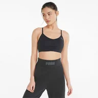 Bielizna sportowa damska - Stanik fitness PUMA Low Impact Studio - miniaturka - grafika 1