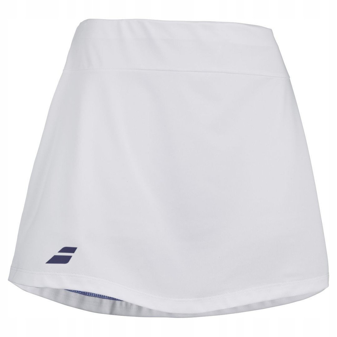 Spódniczka dziewczęca Babolat Play Skirt Girl white/white 140