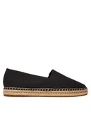 Espadryle męskie - Calvin Klein Espadryle Espadrille Cv Logo HM0HM01808 Czarny - miniaturka - grafika 1