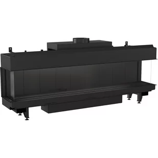 Kominek Gazowy Leo 200 Lewy Prawy Propan ∅ 130/200 12,5 Kw - Wkłady kominkowe - miniaturka - grafika 1