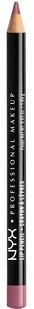 Nyx Professional Makeup Slim Lip Pencil Deep Purple - Konturówki do ust - miniaturka - grafika 1