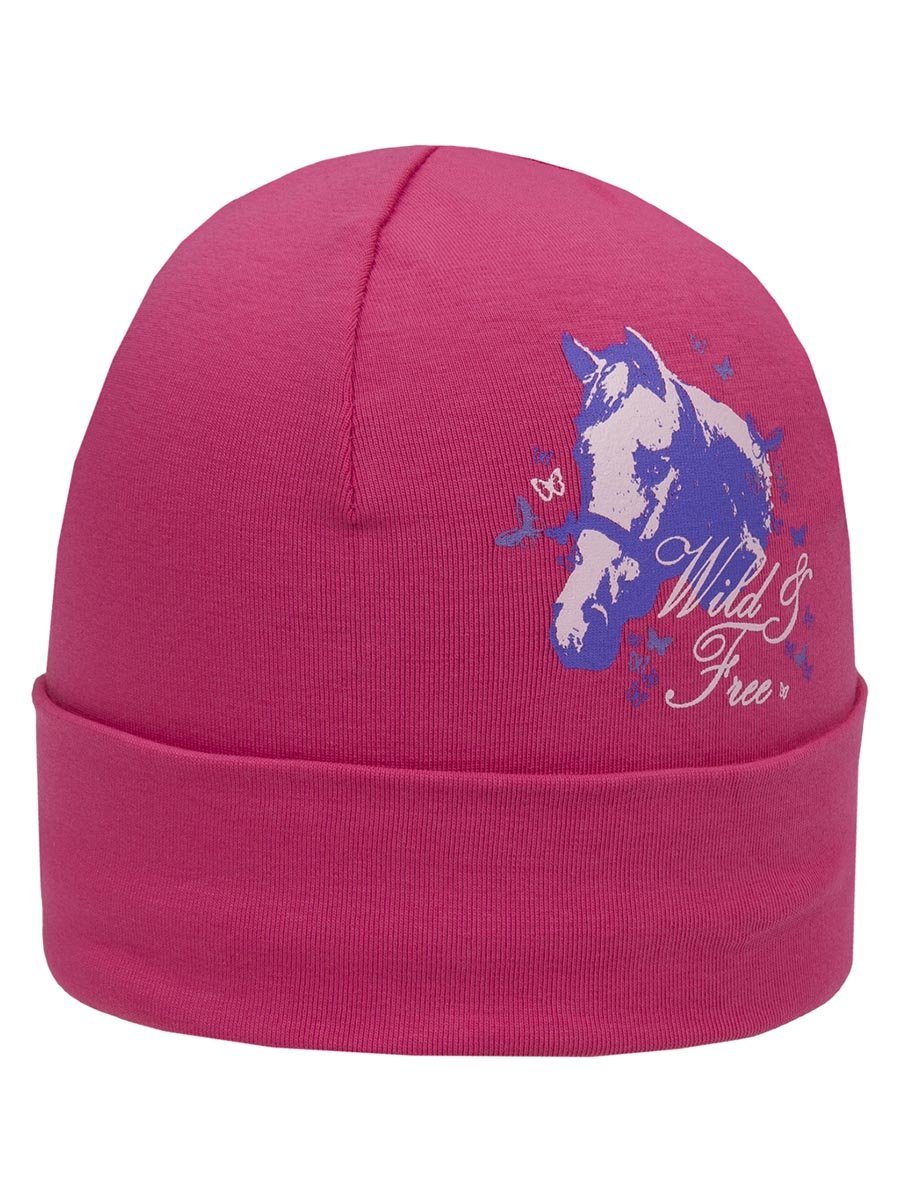 Czapka dziecięca różowa Doll r.49