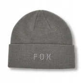 Czapki damskie - Czapka Zimowa Fox Wordmark Beanie Pewter Os - miniaturka - grafika 1
