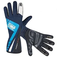 Rękawice motocyklowe - Pierwsze rękawice EVO BLU NAVY/CIANO TG M FIA 8856-2018 - miniaturka - grafika 1