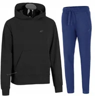 Spodnie sportowe damskie - 4F DAMSKI DRES BAWEĹNA KOMPLET BLUZA SPODNIE / rozm XS - miniaturka - grafika 1