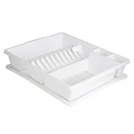 Suszarki do naczyń - Suszarka do naczyń CLASSIC 43 x 35 x 9 cm biała - miniaturka - grafika 1