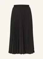 Spodnie sportowe damskie - Tommy Hilfiger Plisowana Spódnica schwarz - TOMMY HILFIGER - miniaturka - grafika 1