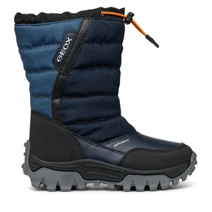 Śniegowce Geox J Himalaya Boy B Abx J26FRA 0FU54 C0693 S Granatowy - Buty dla chłopców - miniaturka - grafika 1