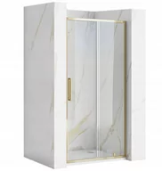 Ścianki i drzwi prysznicowe - DRZWI PRYSZNICOWE RAPID SLIDE GOLD 110 REA-K5613 - miniaturka - grafika 1