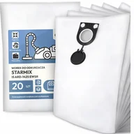 Worki do odkurzaczy - 20x Worek do Odkurzacza Starmix Is ARD-1425 Ewsr Syntetyczny Pojemny G9 - miniaturka - grafika 1