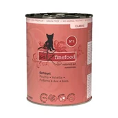 Mokra karma dla kotów - Catz finefood mokra karma dla kota Classic Adult Nr 3 Drób 6x400 g - miniaturka - grafika 1