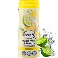 Kosmetyki do kąpieli - Balea Cremedusche Buttermilk & Lemon Gel 300ml (żel pod prysznic) - miniaturka - grafika 1
