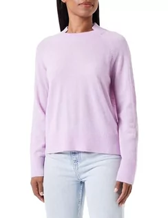 Swetry damskie - BOSS Sweter damski C_frivor Knitted, Light/Pastel Pink680, M - grafika 1