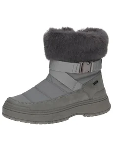 Caprice Damskie ciepłe buty 9-26400-43, modne kozaki, taupe Comb, 37,5 EU, Taupe Comb, 37.5 EU - Kozaki damskie - miniaturka - grafika 1