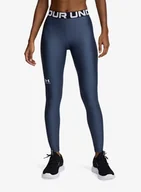 Kalesony - Legginsy damskie Under Armour HeatGear Authentics Legging - downpour gray/white - miniaturka - grafika 1