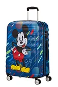 Walizki - American Tourister Wavebreaker Spinner M, walizka, 67 cm, 64 l, wielokolorowy (Mickey Future Pop), wielokolorowy (Mickey Future Pop), M (67 cm), Bagaż dla dzieci - miniaturka - grafika 1